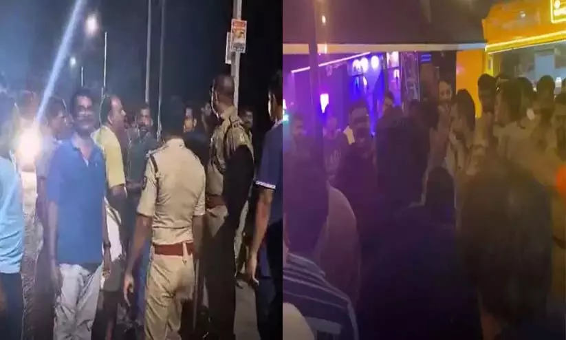 Kerala; कोवूर-इरिंगदनपल्ली मिनी बाईपास पर झड़प, तीन घायल Kerala; कोवूर-इरिंगदनपल्ली मिनी बाईपास पर झड़प, तीन घायल