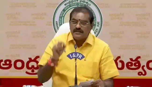 जगन का गिरोह एक डाकू की तरह पोलावरम में बाधा डाल रहा है: मंत्री निम्माला जगन का गिरोह एक डाकू की तरह पोलावरम में बाधा डाल रहा है: मंत्री निम्माला