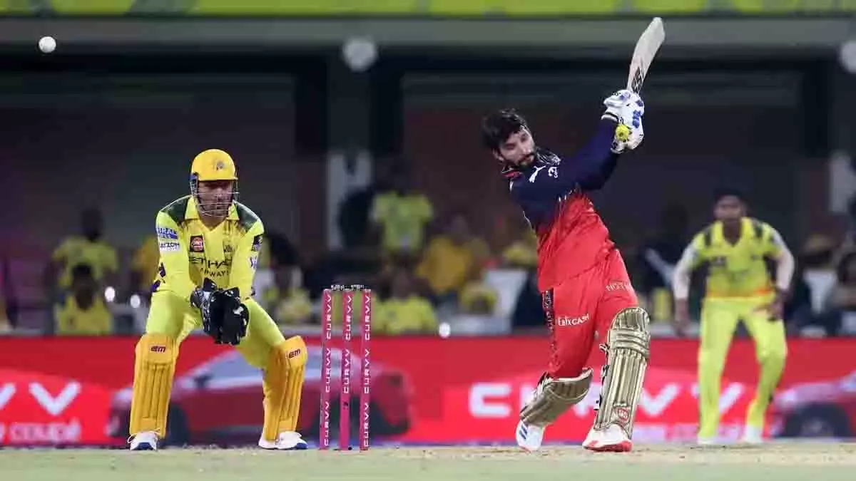 IPL 2025: RCB ने CSK को 50 रनों से हराया IPL 2025: RCB ने CSK को 50 रनों से हराया