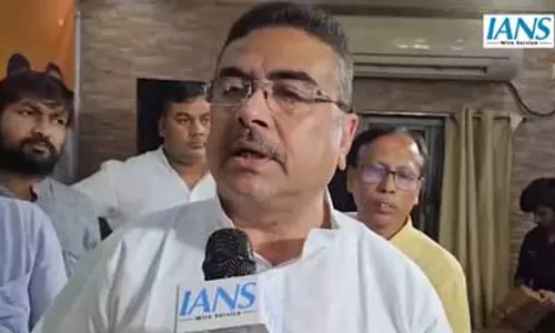 तृणमूल कांग्रेस को गति के तीसरे नियम का करना पड़ेगा सामना : सुवेंदु अधिकारी