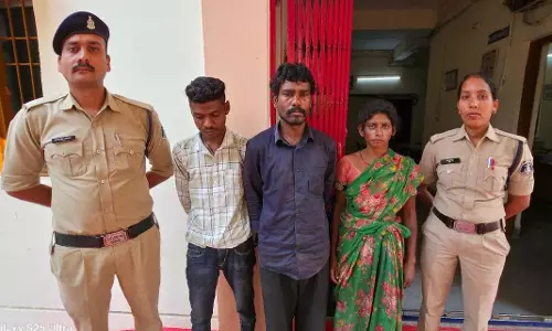 500 ग्राम गांजा के साथ तीन पकड़ाए, कोतवाली पुलिस को मिली सफलता