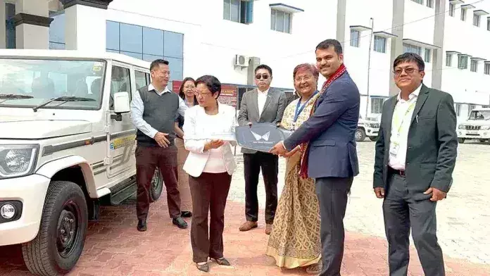 Nagaland :  दो महिंद्रा बोलेरो एनआईएमएसआर को सौंपी गईं