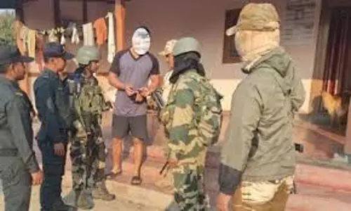 Manipur: सुरक्षा बलों ने असामाजिक ठिकाने का भंडाफोड़ किया, हथियार जब्त