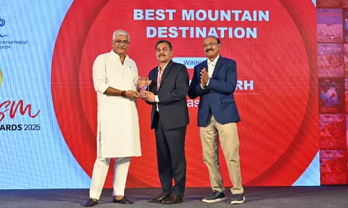 Rajasthan पर्यटन विभाग को तीन श्रेणी में मिले पुरस्कार