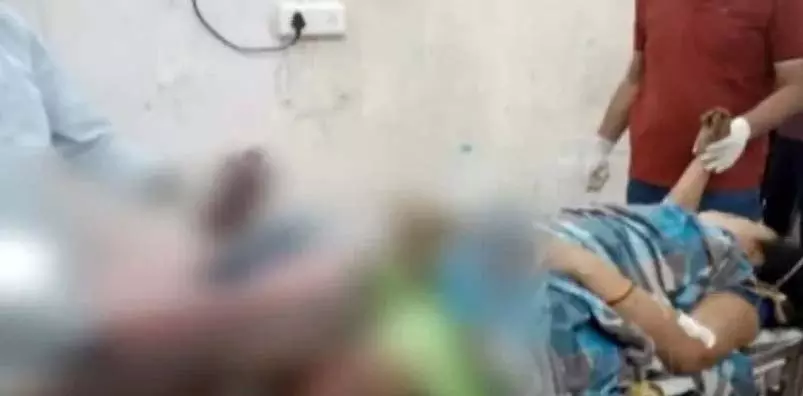 महिला अपाहिज हुई कायर नक्सलियों की वजह से, IED ब्लास्ट में पैर क्षतिग्रस्त महिला अपाहिज हुई कायर नक्सलियों की वजह से, IED ब्लास्ट में पैर क्षतिग्रस्त