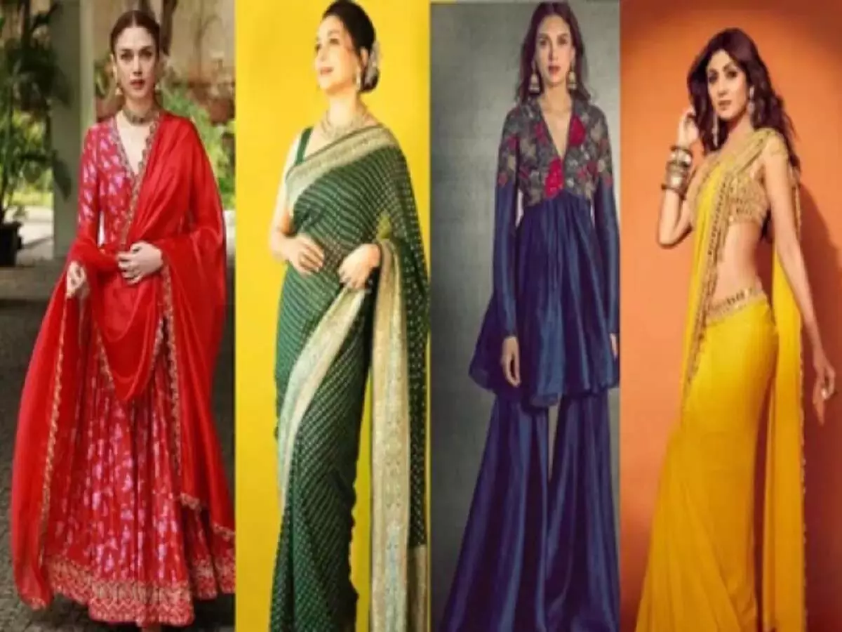 Fashion Tips : नवरात्रि में हर दिन नया रंग, दिखाएं सादगी Fashion Tips : नवरात्रि में हर दिन नया रंग, दिखाएं सादगी