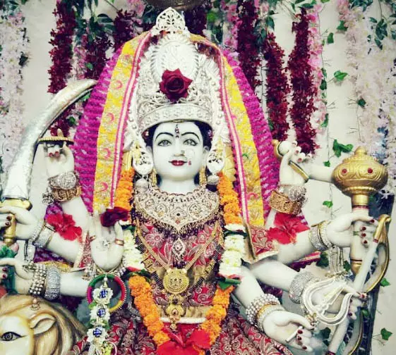 माताजी की निकलेगी भव्य पालकी शोभायात्रा माताजी की निकलेगी भव्य पालकी शोभायात्रा
