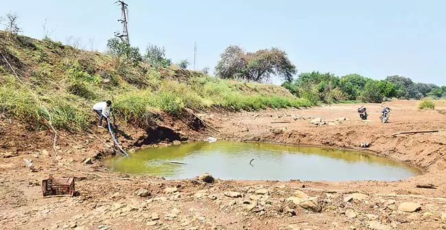 Telangana : झरने का पानी फसल की सांस Telangana : झरने का पानी फसल की सांस