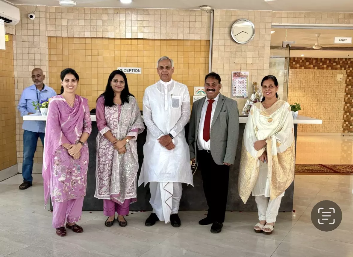 Jaipur: गुजरात के राज्यपाल आचार्य देवव्रत का राजस्थान भवन में भव्य स्वागत Jaipur: गुजरात के राज्यपाल आचार्य देवव्रत का राजस्थान भवन में भव्य स्वागत