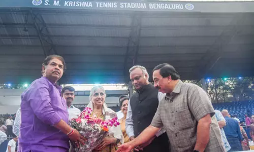 केएसएलटीए स्टेडियम का नाम बदलकर एसएम कृष्णा टेनिस स्टेडियम किया गया