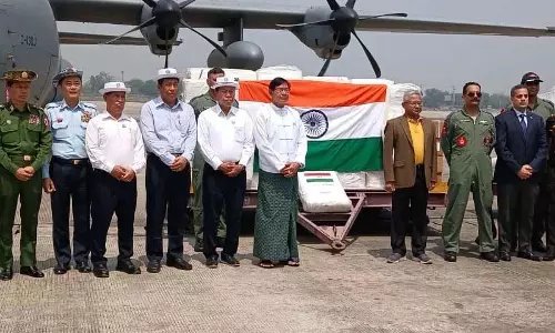 भारत का ऑपरेशन ब्रह्मा: Myanmar को मिली 15 टन राहत सामग्री