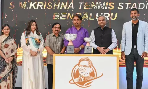 KSLTA स्टेडियम का नाम बदलकर SM कृष्णा के नाम पर रखा गया