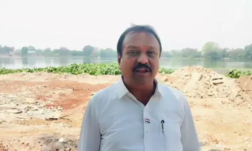 एक बार फिर पाटा जा रहा है सरजूबांधा तालाब : कन्हैया