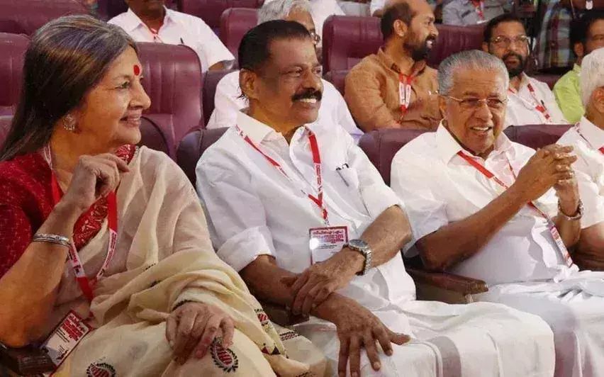 Kerala गुट द्वारा वृंदा करात का समर्थन किये जाने पर नेताओं में मतभेद