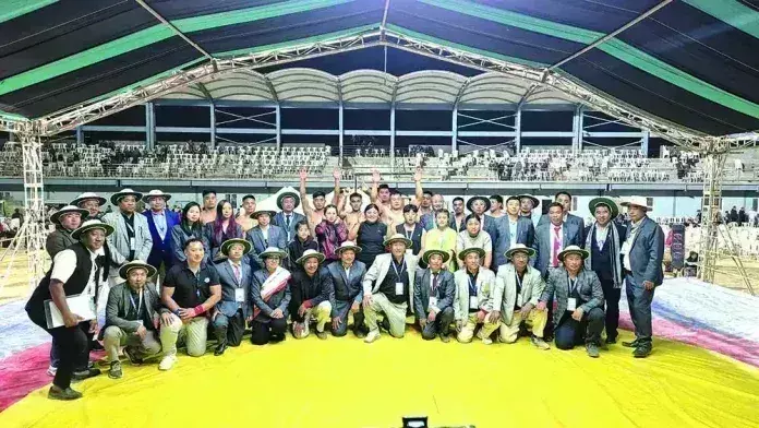 Nagaland :  वेनुजो ने एनडब्ल्यूए ओपन नागा कुश्ती चैंपियनशिप जीती
