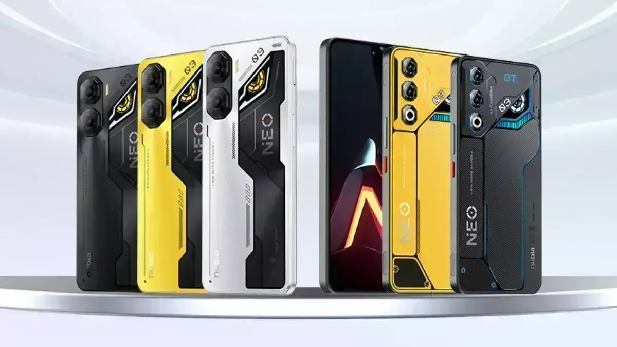 20GB तक रैम, 6000mAh बैटरी वाले Nubia Neo 3 5G, Neo 3 GT गेमिंग स्मार्टफोन लॉन्च