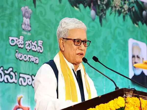 Telangana राज्यपाल ने उगादी पर हार्दिक शुभकामनाएं दीं Telangana राज्यपाल ने उगादी पर हार्दिक शुभकामनाएं दीं