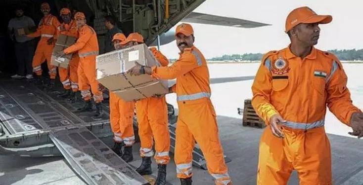 ऑपरेशन ब्रह्मा’: भारत ने म्यांमार को अधिक राहत सहायता भेजी ऑपरेशन ब्रह्मा’: भारत ने म्यांमार को अधिक राहत सहायता भेजी