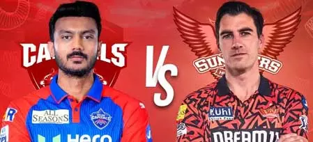 हैदराबाद ने टॉस जीतकर पहले बल्लेबाजी चुनी हैदराबाद ने टॉस जीतकर पहले बल्लेबाजी चुनी