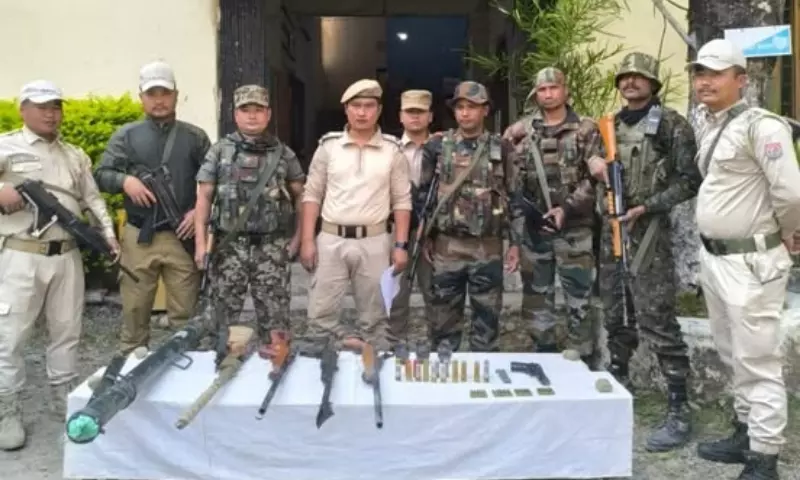 Manipur: तलाशी अभियान में ‘युद्ध जैसे’ हथियारों का जखीरा बरामद Manipur: तलाशी अभियान में ‘युद्ध जैसे’ हथियारों का जखीरा बरामद