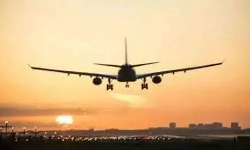 Chennai: लैंडिंग से ठीक पहले फ्लाइट का फटा टायर