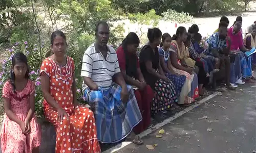 रामेश्वरम में श्रीलंकाई तमिल शरणार्थियों ने केंद्र और Tamil सरकार से उनकी वापसी की सुविधा देने का आग्रह किया
