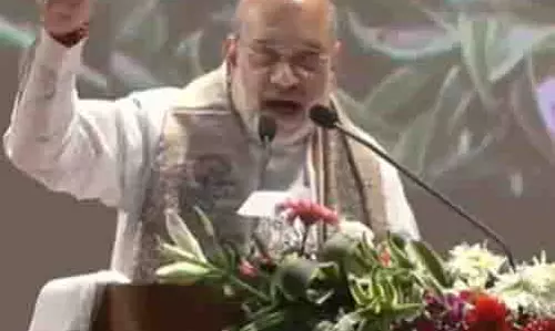 Amit Shah ने विभिन्न विकास परियोजनाओं की आधारशिला रखी Amit Shah ने विभिन्न विकास परियोजनाओं की आधारशिला रखी
