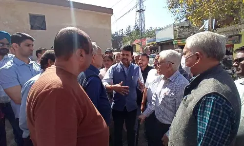 JMC आयुक्त ने बूचड़खाने का दौरा किया JMC आयुक्त ने बूचड़खाने का दौरा किया
