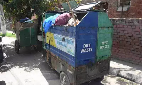 Ludhiana शहर में 80 ई-रिक्शा गायब होने से कचरा संग्रहण प्रभावित
