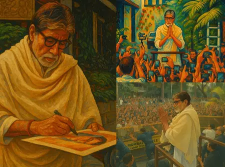 अमिताभ बच्चन हुए घिबली फैन, तस्वीरें अपने ब्लॉग पर शेयर की अमिताभ बच्चन हुए घिबली फैन, तस्वीरें अपने ब्लॉग पर शेयर की