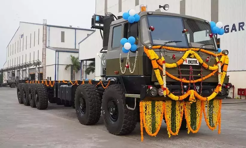 Kerala: बेमेल द्वारा विकसित एचएमवी 12x12 लॉन्च किया गया Kerala: बेमेल द्वारा विकसित एचएमवी 12x12 लॉन्च किया गया