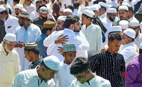 Eid-ul-Fitr in the state: ईदगाह और मस्जिद में नमाज अदा की गई Eid-ul-Fitr in the state: ईदगाह और मस्जिद में नमाज अदा की गई
