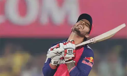 नितीश राणा की धमाकेदार पारी के बाद CSK ने वापसी की, राजस्थान रॉयल्स को 182/9 पर रोका नितीश राणा की धमाकेदार पारी के बाद CSK ने वापसी की, राजस्थान रॉयल्स को 182/9 पर रोका