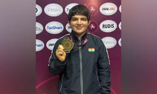 भारतीय पहलवानों ने एशियाई कुश्ती चैंपियनशिप में शानदार प्रदर्शन किया भारतीय पहलवानों ने एशियाई कुश्ती चैंपियनशिप में शानदार प्रदर्शन किया