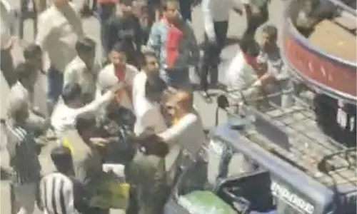 Indore : चेटीचंड जुलूस के दौरान एक बड़ा विवाद