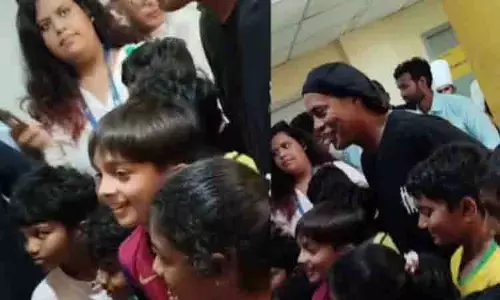 Ajith के बेटे आद्विक ने चेन्नई में फुटबॉल आइकन रोनाल्डिन्हो के साथ एक विशेष क्षण साझा किया