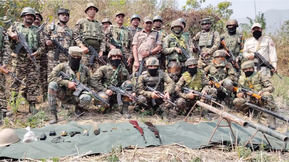 Manipur : चुराचांदपुर, कांगपोकपी में हथियार और गोला-बारूद का जखीरा बरामद
