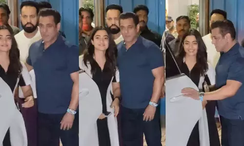 रश्मिका मंदाना को खींचने पर सलमान खान के ऊपर भड़के फैंस, VIDEO...
