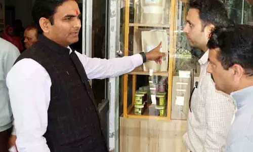 स्वयं सहायता समूह उत्पादों को बढ़ावा देने के लिए धर्मशाला में Him Yug Shop का पहला आउटलेट खुला स्वयं सहायता समूह उत्पादों को बढ़ावा देने के लिए धर्मशाला में Him Yug Shop का पहला आउटलेट खुला