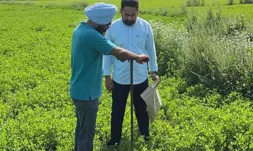 Ludhiana: किसानों को मिट्टी, जल परीक्षण का प्रशिक्षण दिया गया