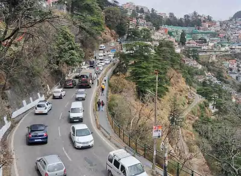 Shimla MC अन्य राज्यों से आने वाले वाहनों पर ग्रीन टैक्स लगाएगा Shimla MC अन्य राज्यों से आने वाले वाहनों पर ग्रीन टैक्स लगाएगा