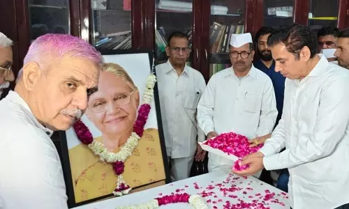 कांग्रेस नेताओं ने शीला दीक्षित को उनकी जयंती पर श्रद्धांजलि दी