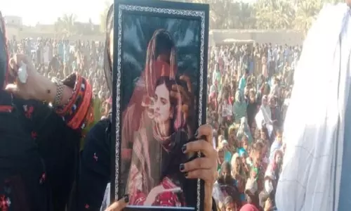 बीवाईसी नेतृत्व की रिहाई को लेकर पाकिस्तान में विरोध प्रदर्शन