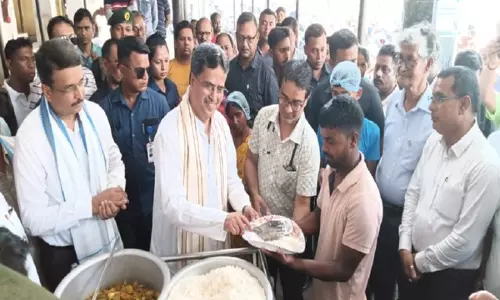Tripura CM ने जी.बी. पंत अस्पताल में मरीजों के परिजनों के लिए कम कीमत पर भोजन सेवा शुरू की