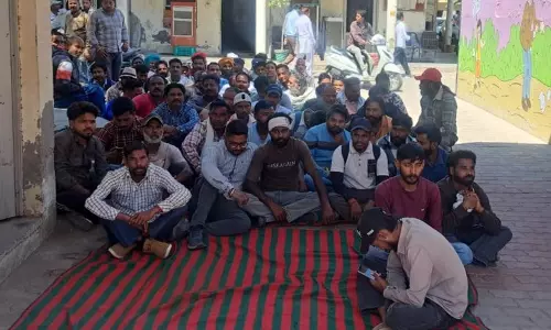 Haryana : अंबाला में सफाई कर्मचारियों ने किया धरना प्रदर्शन