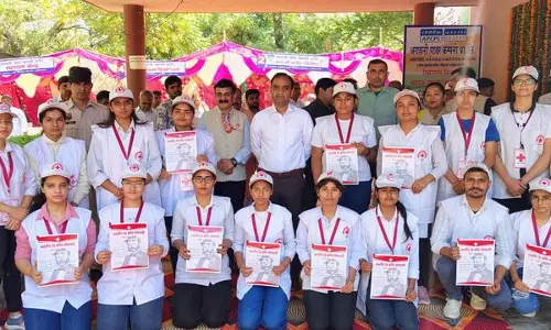 Haryana :  रोहतक जिले में पहली बार हर गांव में रेड क्रॉस सेवा केंद्र