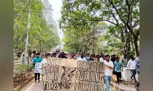EFLU, जेएनयू छात्र संघों ने हैदराबाद विश्वविद्यालय के छात्रों के साथ एकजुटता व्यक्त की