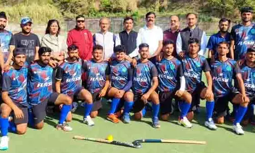 पुरुष हॉकी टीम Jhansi में होने वाले राष्ट्रीय खेलों के लिए रवाना हुई पुरुष हॉकी टीम Jhansi में होने वाले राष्ट्रीय खेलों के लिए रवाना हुई