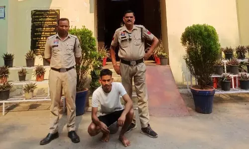 पालतू कुत्ते से हमला करवाने वाला युवक गिरफ्तार, जेल भेजा गया