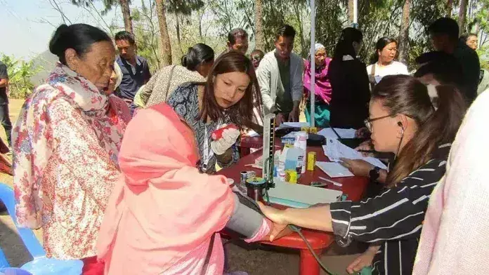 Nagaland : कंडिनु और अंगफांग में ब्लॉक स्वास्थ्य मेला